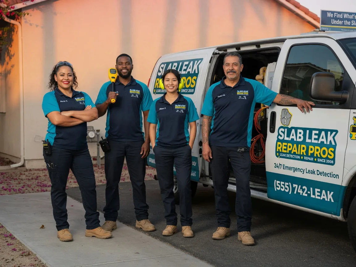 Slab Leak Repair company in Oakwood, IL